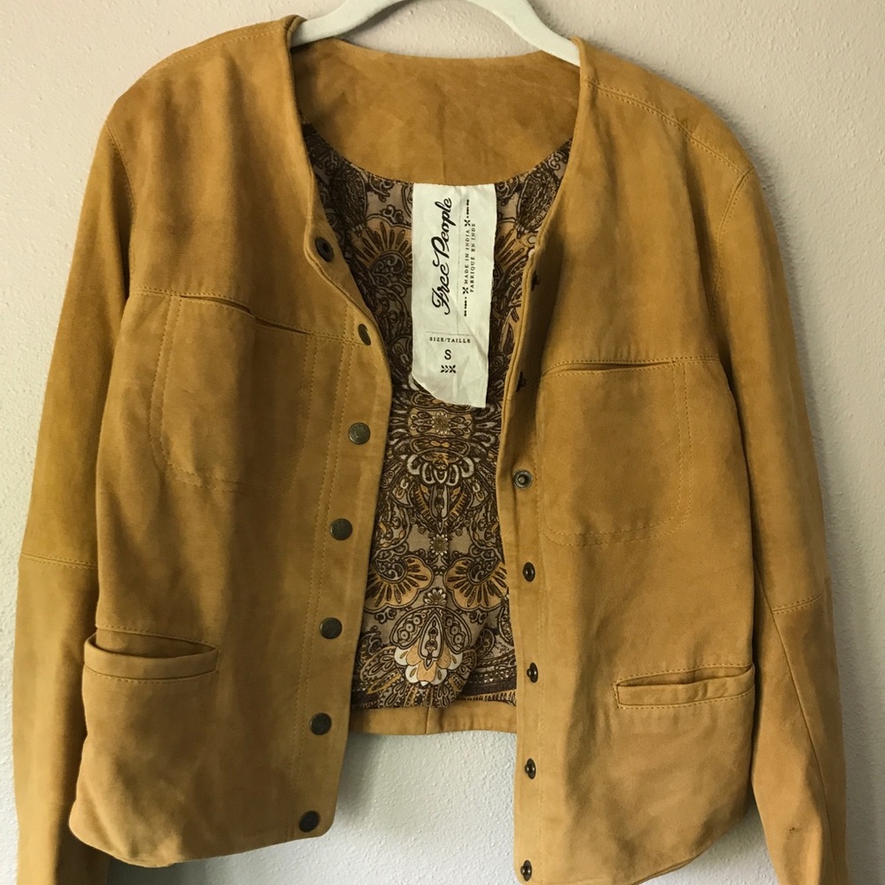 Suede coat
